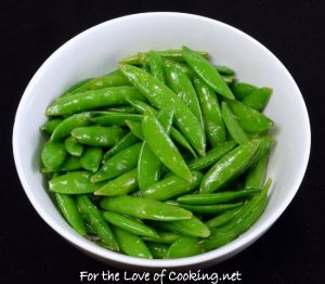 Lemony Sugar Snap Peas