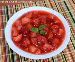 Strawberry Sauce