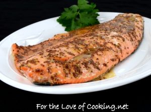 Maple-Mustard Baked Salmon