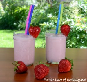 Homemade Strawberry Milk