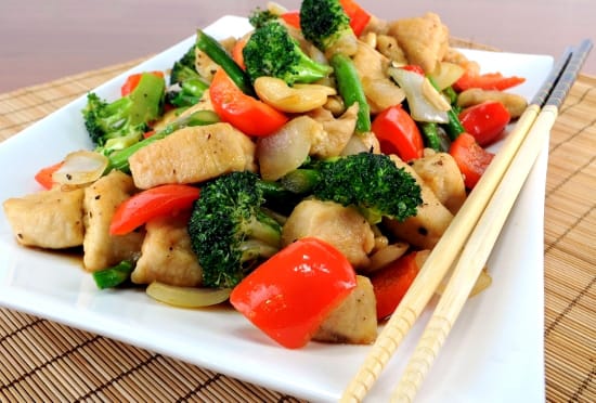 Sriracha Honey Cashew Chicken