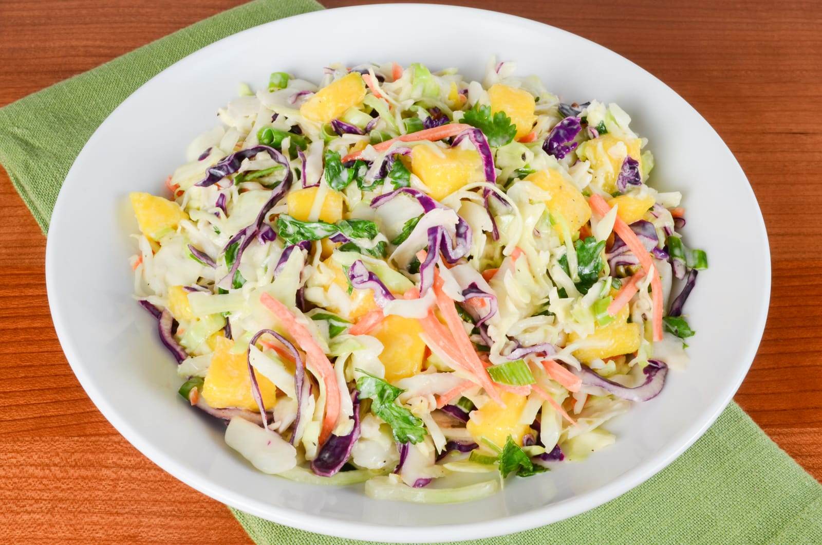 Spicy Mango Coleslaw