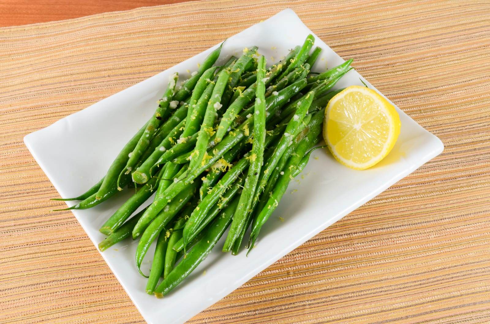 Green Beans with Lemon and Garlic