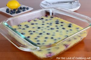 Lemon Blueberry Bars