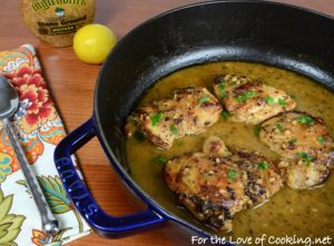 Lemon and Mustard Chicken Thighs