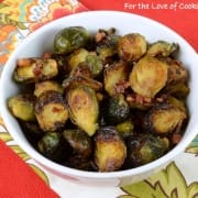Roasted Brussels Sprouts with Pancetta and Balsamic Vinegar