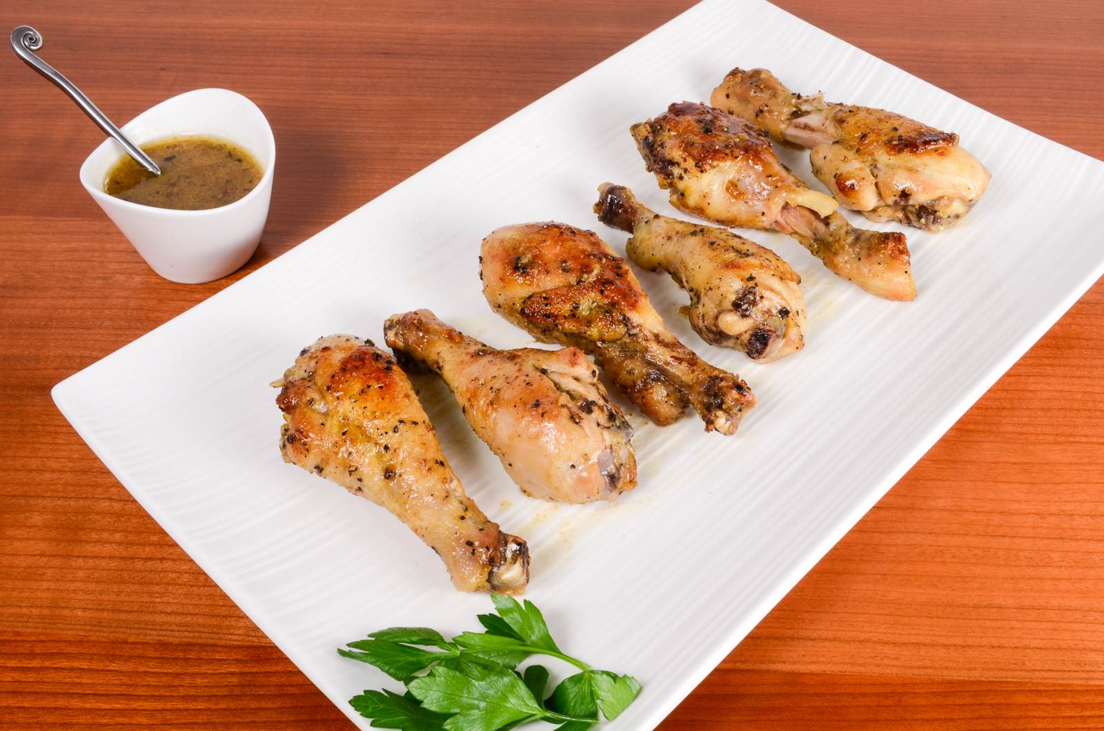 Cider-Glazed Chicken Drumsticks