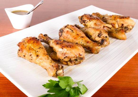 Cider-Glazed Chicken Drumsticks