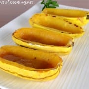 Delicata Squash with Brown Sugar and Butter