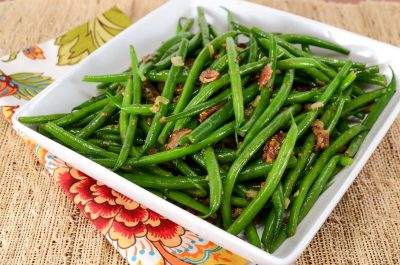 Green Beans with Bacon Vinaigrette