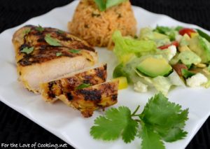 Buttermilk Southwestern Grilled Chicken