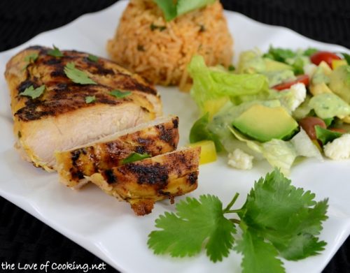 grilled chicken marinade bobby flay