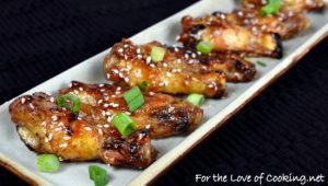 Baked Asian Chicken Wings