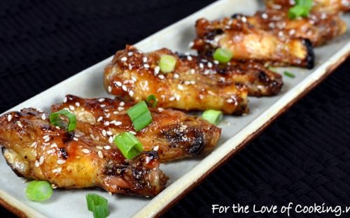 Baked Asian Chicken Wings For The Love Of Cooking