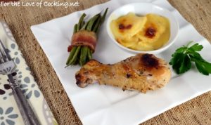 Buttermilk Marinated Roasted Chicken Drumsticks