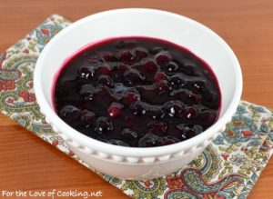 Blueberry Sauce