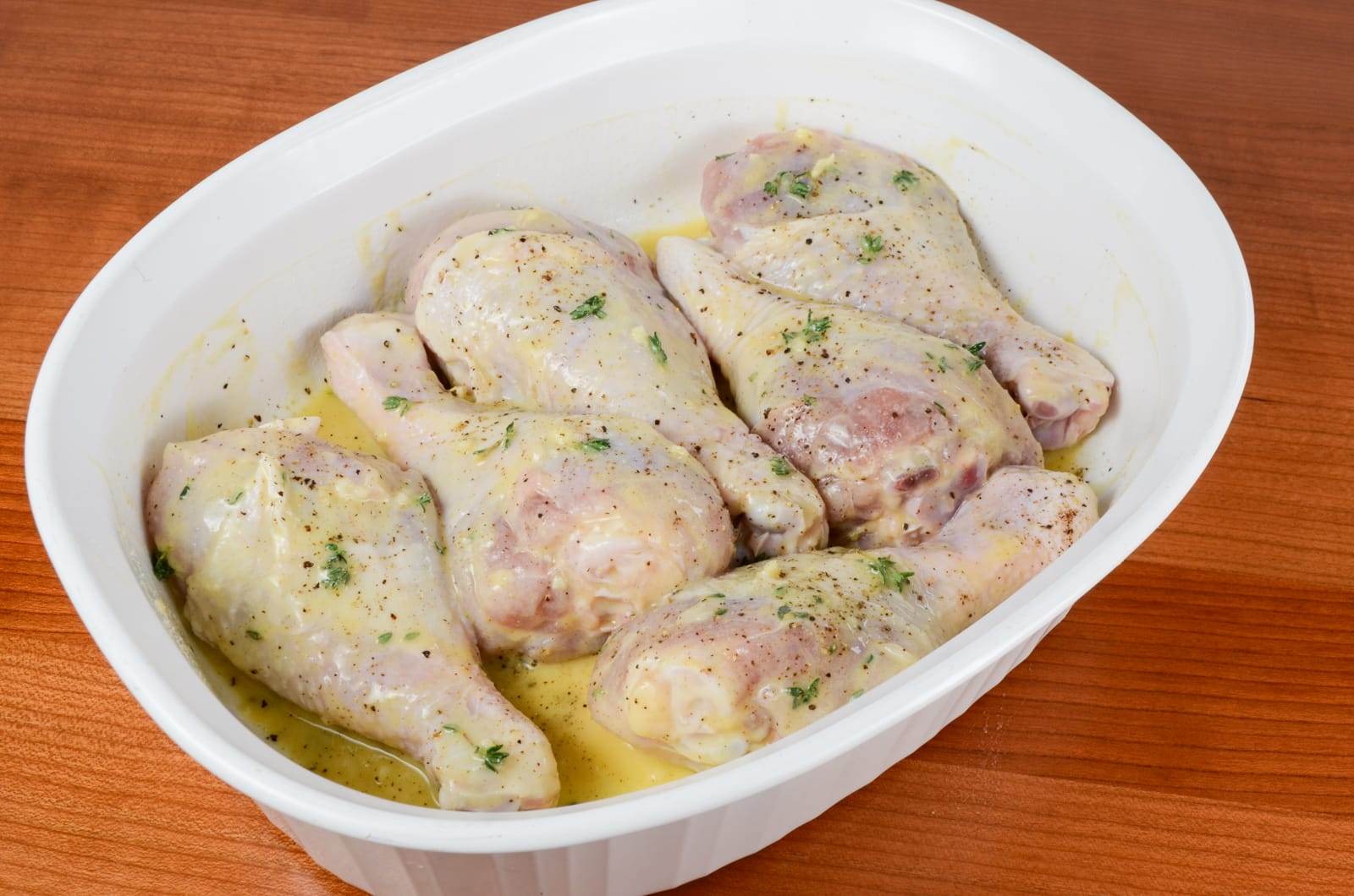 Lemon-Mustard Chicken Drumsticks