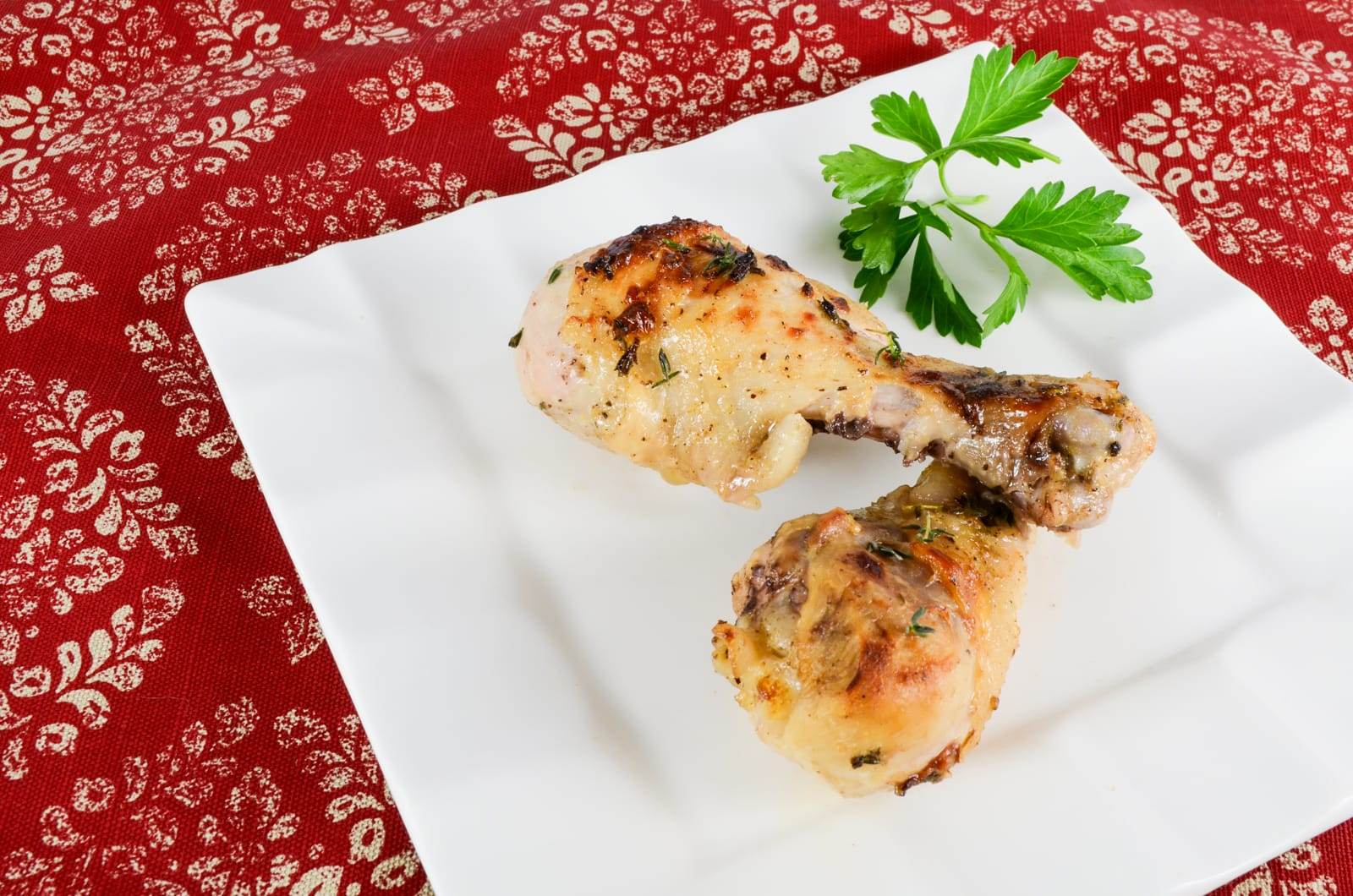 Lemon-Mustard Chicken Drumsticks