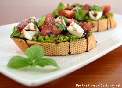 Caprese and Avocado on Toast