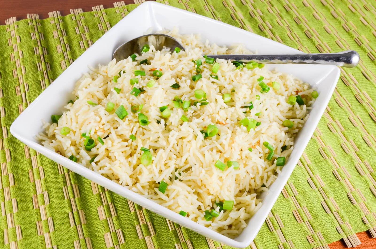 Sesame Garlic Basmati Rice