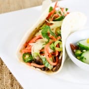Asian Portobello Tacos