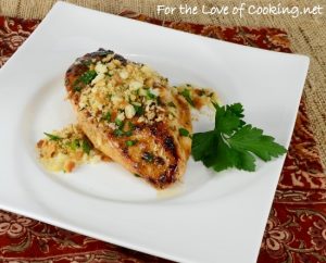 Maple-Glazed Chicken Breasts with Mustard Jus