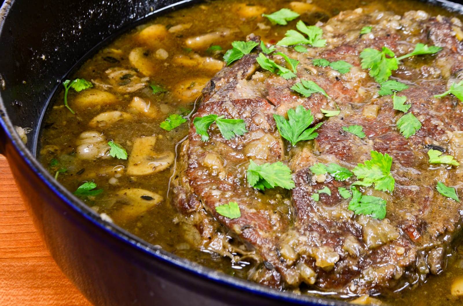 Pot Roast with Mushrooms