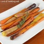 Roasted Carrots with Garlic and Thyme