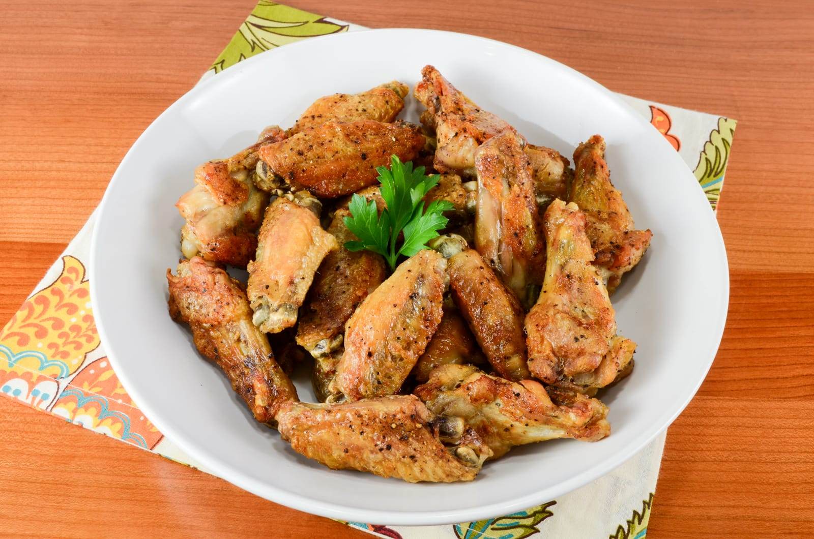 Baked Salt and Pepper Chicken Wings