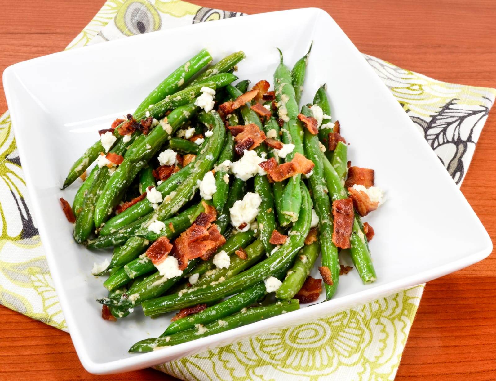 Bacon Boursin Green Beans