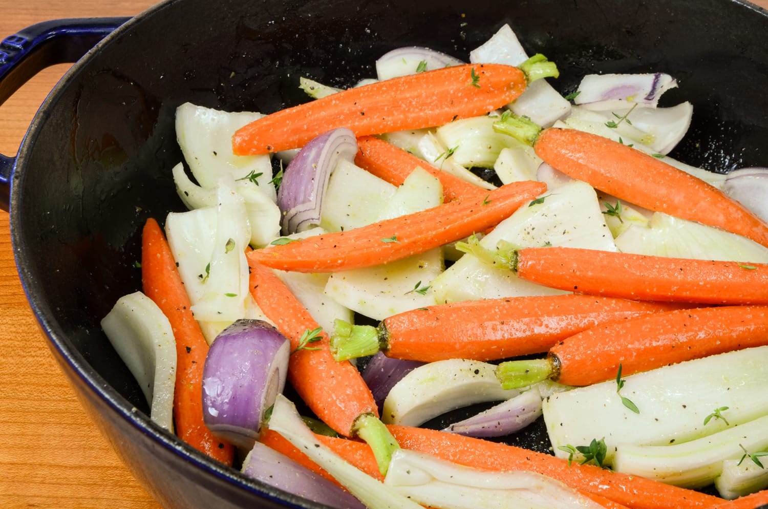 Mustard-Roasted Chicken Thighs With Vegetables