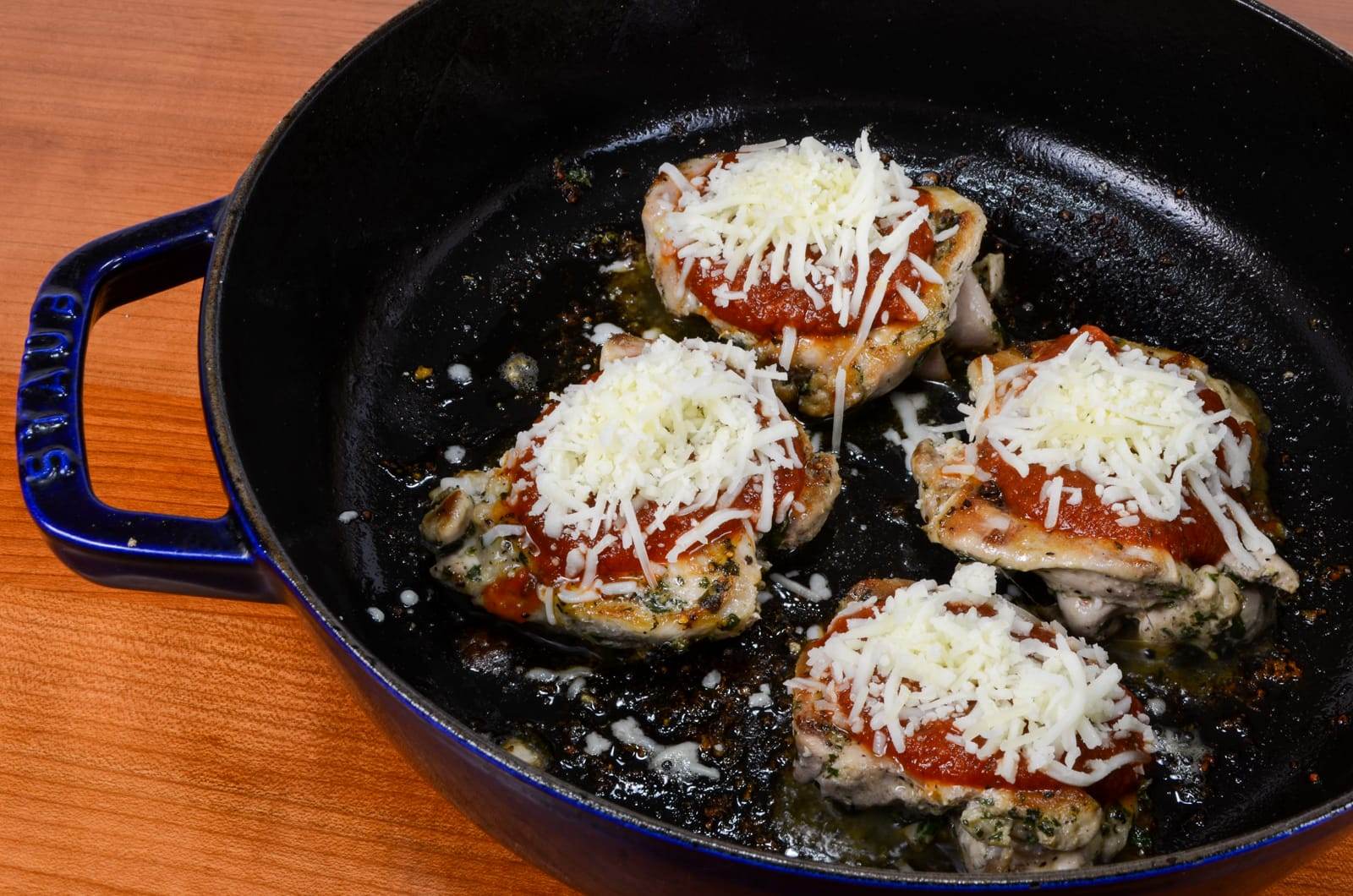 Herb-Marinated Chicken Parmesan