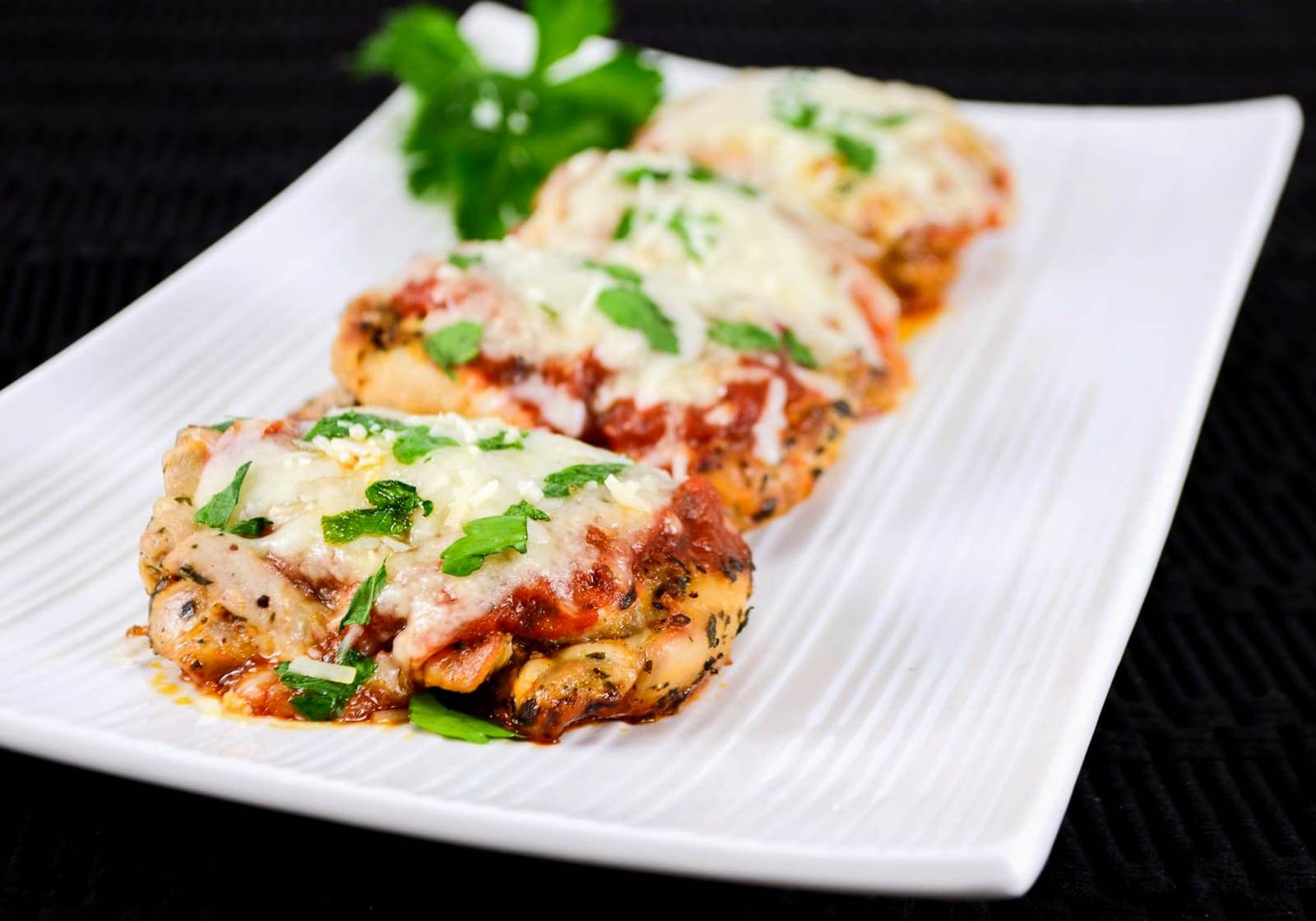 Herb-Marinated Chicken Parmesan