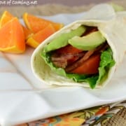 BLTA (Bacon, Lettuce, Tomato, Avocado) Wrap