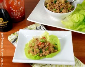 Chicken Lettuce Wraps