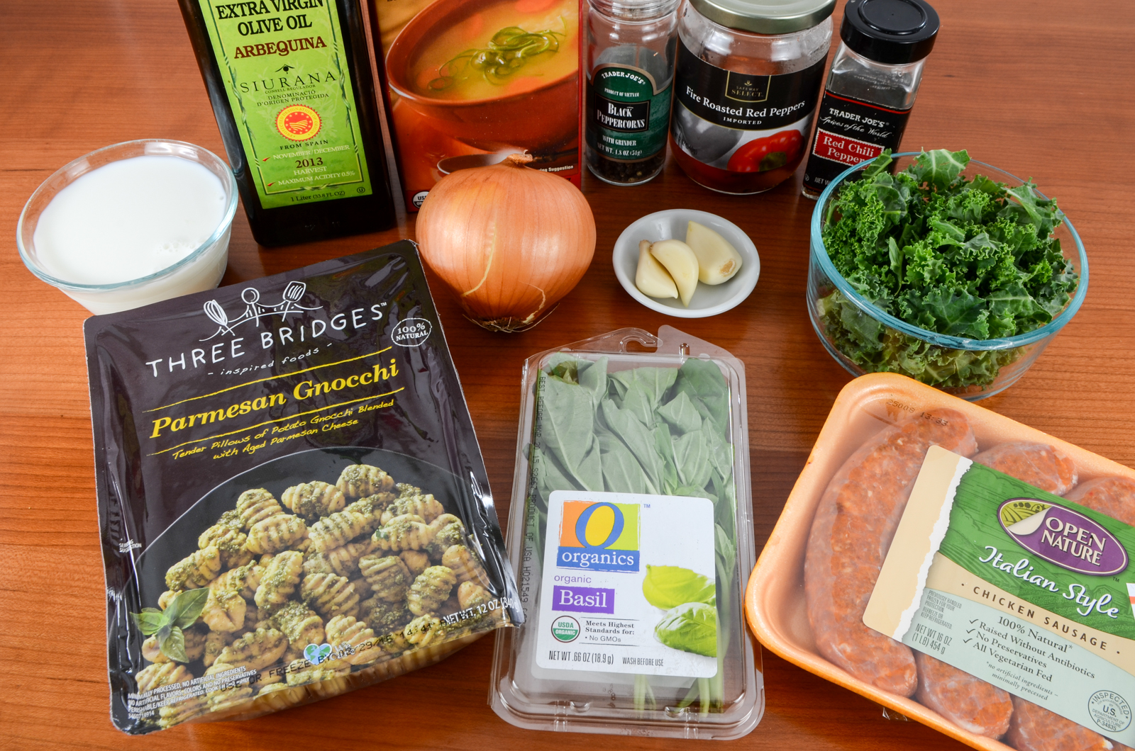 Gnocchi and Sausage Soup with Kale
