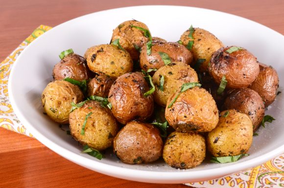 Roasted Baby Potatoes with Herbs