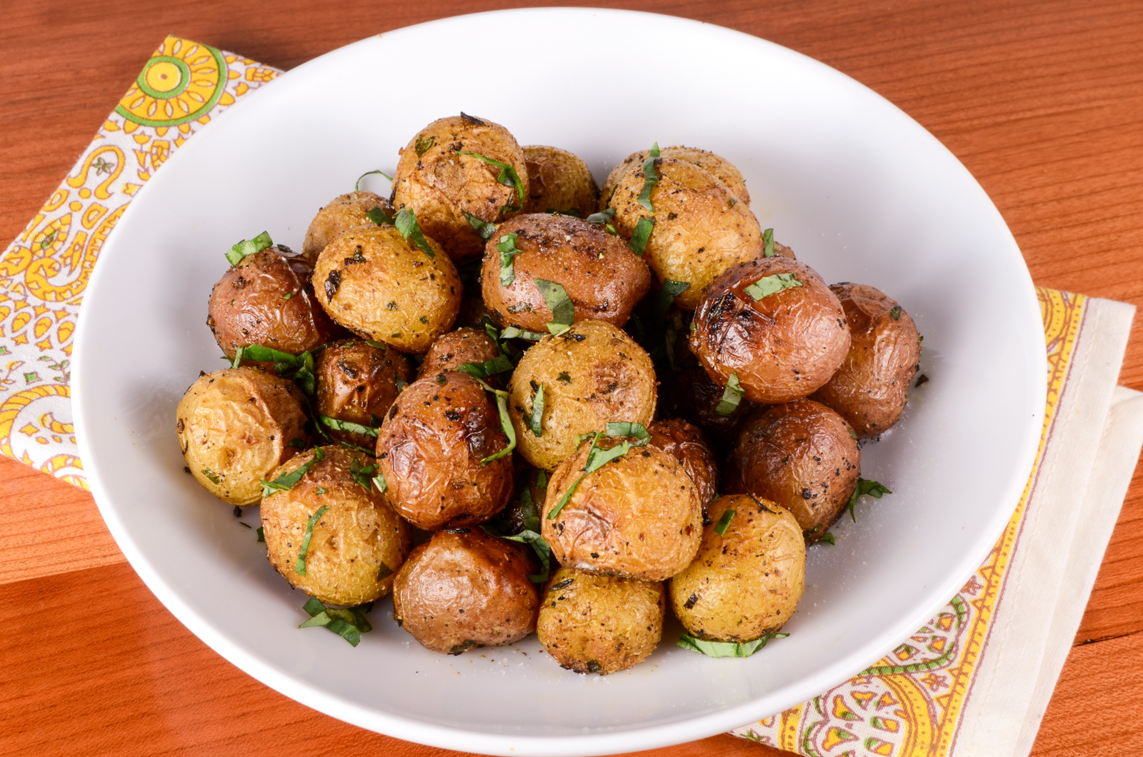 Roasted Baby Potatoes with Herbs