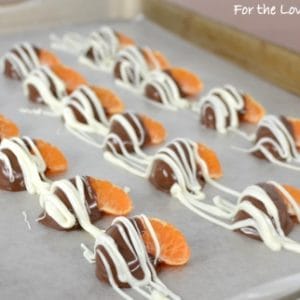 chocolate covered candied clementines
