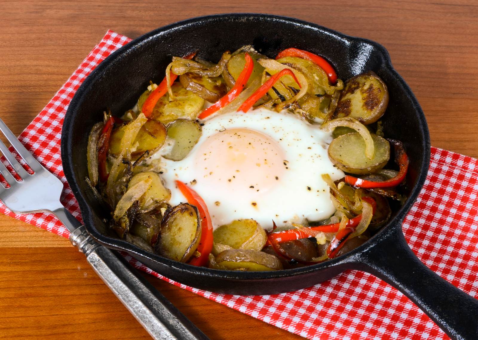 Skillet Egg and Potatoes