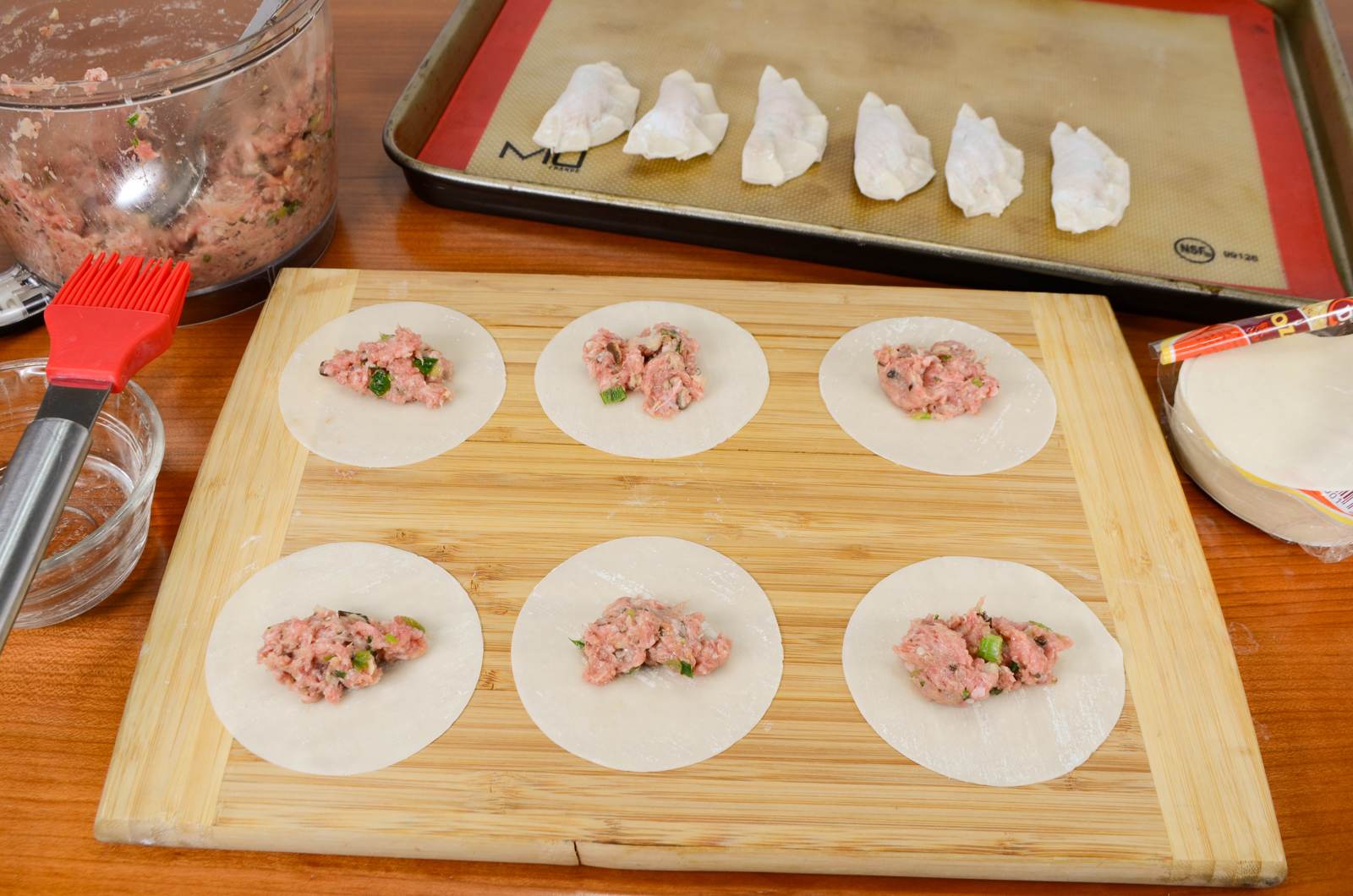 Pork and Shiitake Potstickers