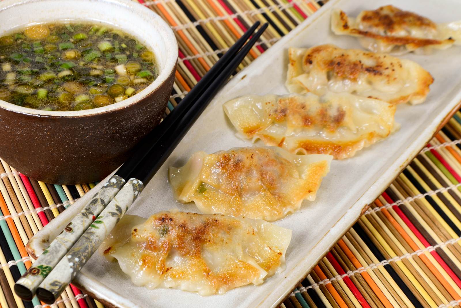 Pork and Shiitake Potstickers