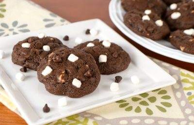 Mini Rocky Road Cookies