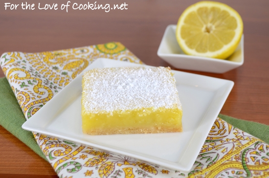 Tangy Lemon Bars