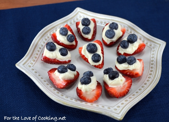 Stuffed Strawberry Bites