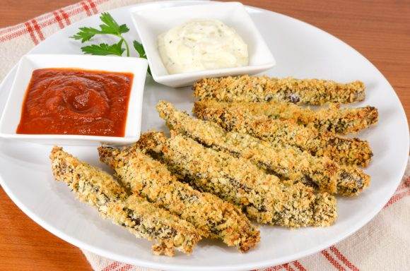 Baked Portobello Mushroom Fries