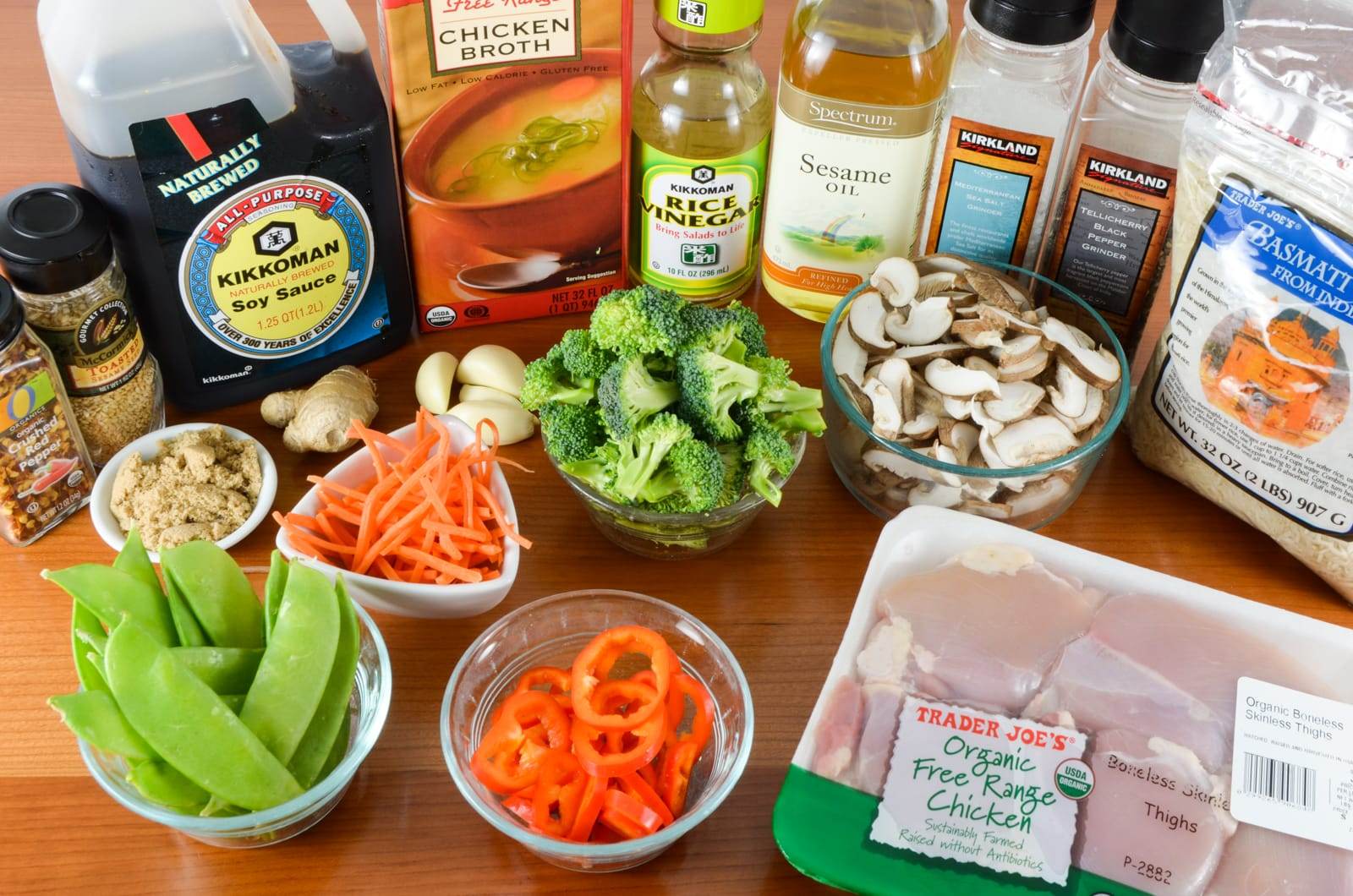 Teriyaki Chicken and Vegetable Rice Bowl