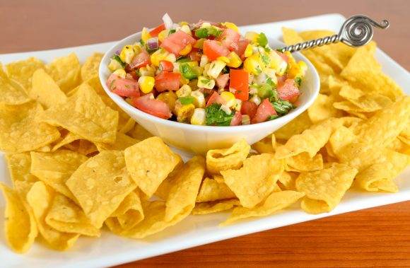 Grilled Corn Pico De Gallo