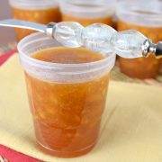 Cinnamon Peach Freezer Jam