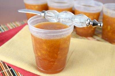 Cinnamon Peach Freezer Jam